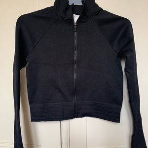 Fabletics Luciana Ribbed Seamless Zip Up Jacket